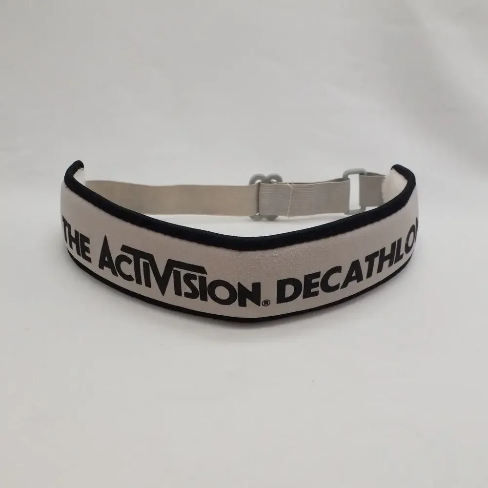 Vtg 1983 Activision Decathlon Headband Atari 2600 Promo Mail-In Trophy Cap Rare